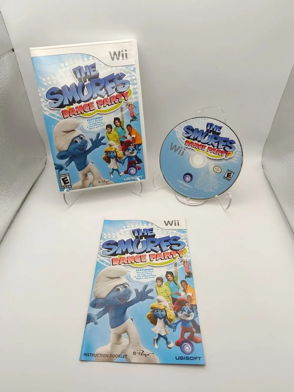 Smurfs Dance Party Wii CIB Complete Tested Ubisoft